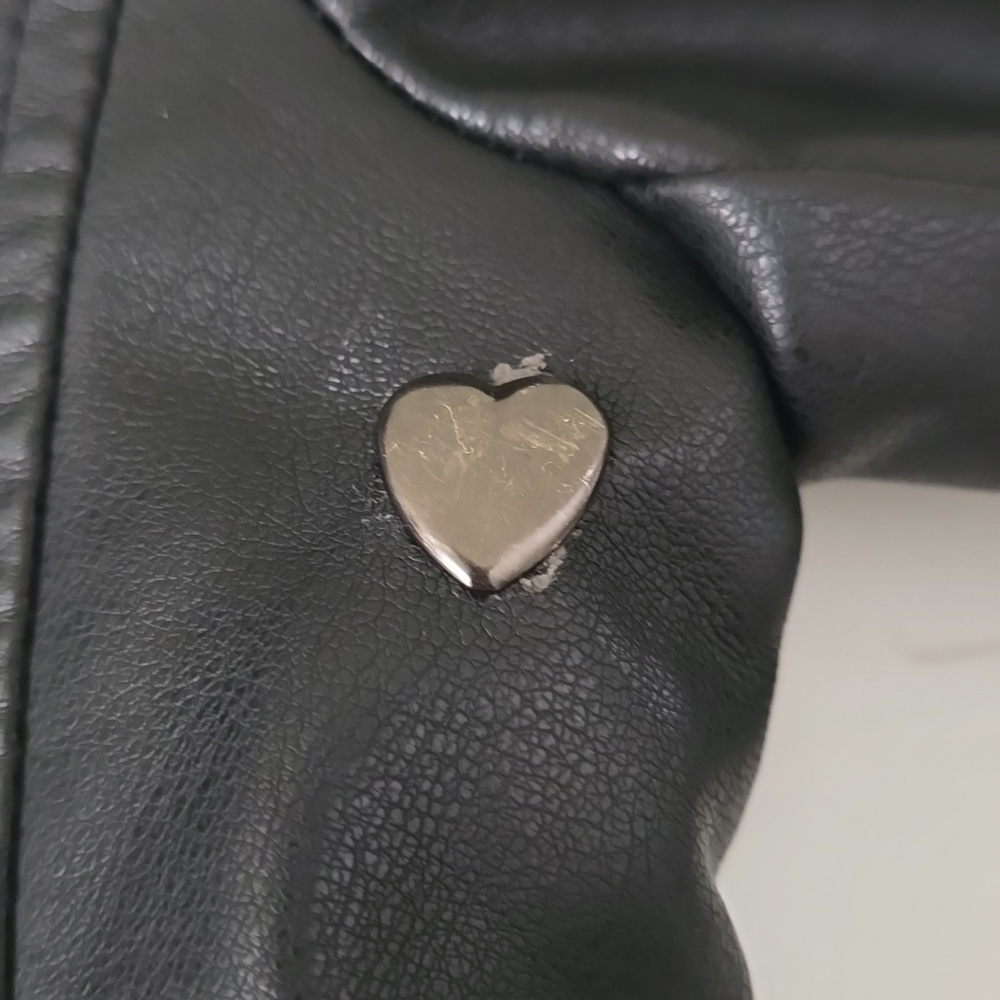 Shein Faux Leather Jacket - Picture 9 of 10